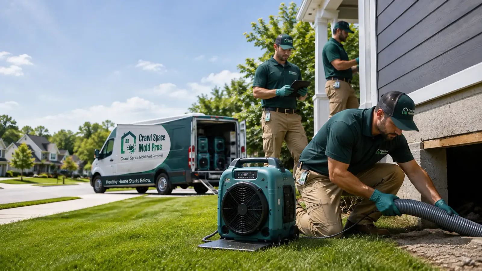 Crawl Space Mold Removal in Lackawaxen, PA
